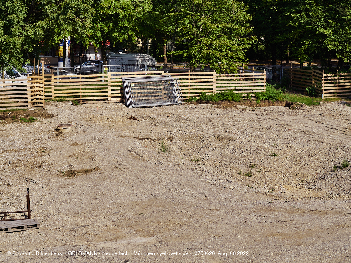 08.08.2022 - Baustelle zur Mütterberatung und Haus für Kinder